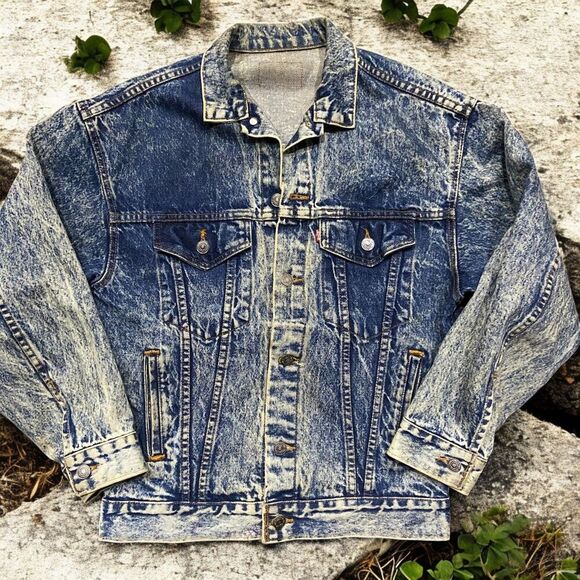 Levi's Other - Levi's Vintage Outerwear Stonewashed Denim Blue Jacket Men's Size Medium